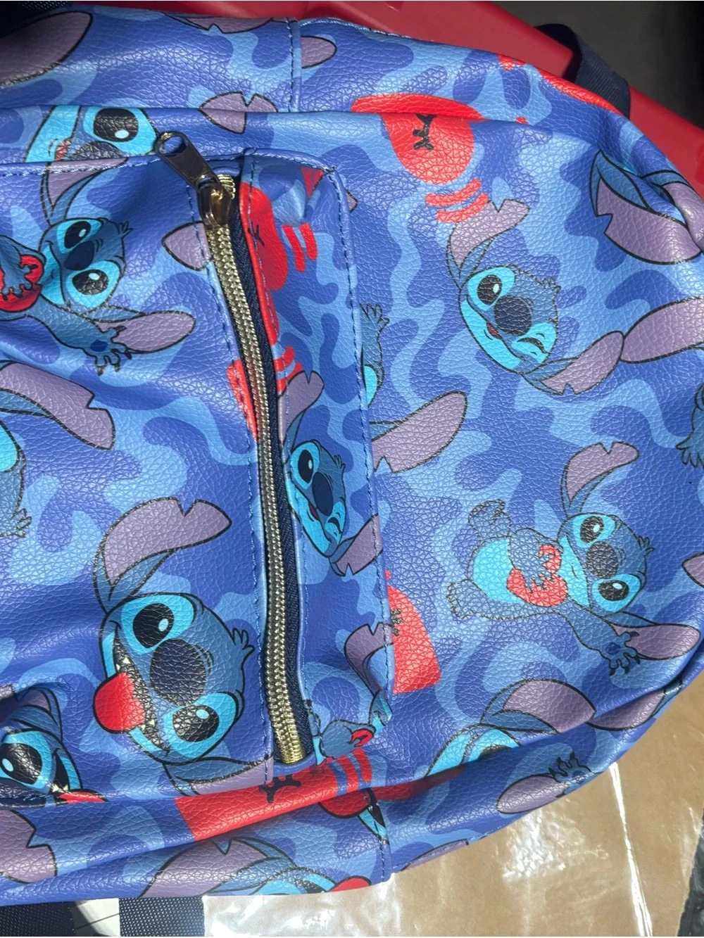 Disney Kids Stitch Mini Backpacks in Blue, Light Blue and Lavender